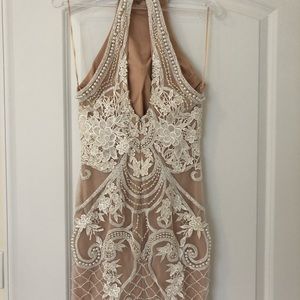 Jovani pearl dress